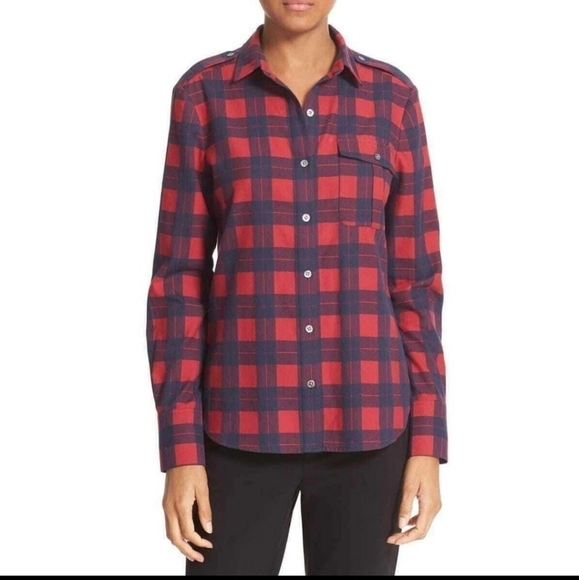ATM Hollyberry/Midnight Plaid Shirt - Picture 1 of 11
